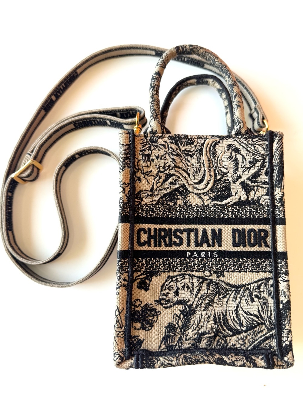 ♥️ CHRISTIAN DOIR CANVAS MINI CROSSBODY